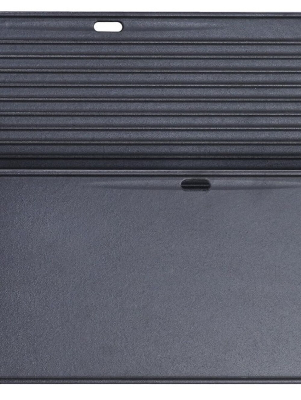 Reversible Cast Iron Cooktop Griddle for Stoves and Grills: 17" x 8.6" x 1.2"